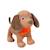 Gipsy Toys - Peluche Chiot - Marron MARRON 1 - vertbaudet enfant 