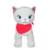 Gipsy Toys - Peluche Chaton - Gris GRIS 3 - vertbaudet enfant 