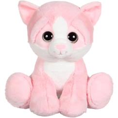Jouet-Premier âge-Gipsy Toys - Puppy Eyes Pets Color chat rose - 22 cm