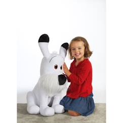 Peluche Géante - GIPSY TOYS - Chien Idéfix - Idéfix et les irréductibles - 60 cm - Blanc  - vertbaudet enfant