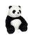 Peluche - GIPSY TOYS - Panda - 70 cm - Noir - Bébé - Intérieur NOIR 1 - vertbaudet enfant 