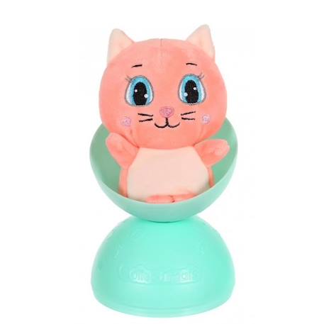 Gipsy Toys - Chat Mia - Collectimals  - 10 cm - Corail ORANGE 2 - vertbaudet enfant 