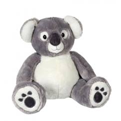 Jouet-Jouet en peluche - GIPSY TOYS - Koala - 70 cm - Gris - Blanc