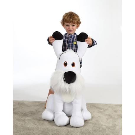 Peluche Géante - GIPSY TOYS - Chien Idéfix - Idéfix et les irréductibles - 60 cm - Blanc BLANC 2 - vertbaudet enfant 