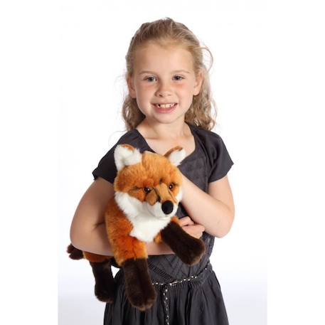 Peluche Renard Allongé Gipsy Toys - 30 cm - Pelage Roux Doux et Réaliste ORANGE 2 - vertbaudet enfant 