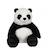 Peluche - GIPSY TOYS - Panda - 70 cm - Noir - Bébé - Intérieur NOIR 2 - vertbaudet enfant 