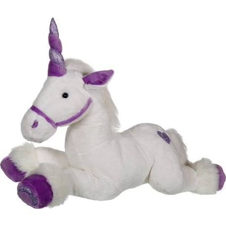 Gipsy Toys - Licorne Violette - 80 cm VIOLET 1 - vertbaudet enfant 