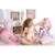 Gipsy Toys  - Lamadoo allongé rose - 80 cm ROSE 2 - vertbaudet enfant 