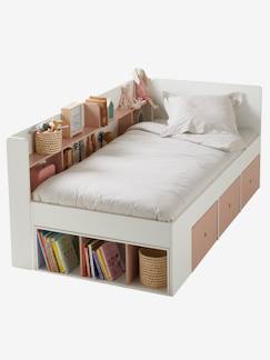 Chambre et rangement-Chambre-Lit plateforme enfant avec rangements BASEO