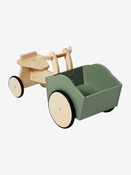 Porteur cargo en bois FSC® bois 2 - vertbaudet enfant 