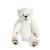 Peluche Ours Grizzly Blanc - GIPSY TOYS - 42 cm - Pour Bébé - Intérieur BLANC 1 - vertbaudet enfant 