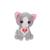 Peluche Chat Lovely Cat Gipsy Toys - 15 cm - Gris & Blanc GRIS 1 - vertbaudet enfant 