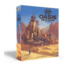 Jouet-Jeux de société-Jeu de Société - BLUE ORANGE - Oasis New Hope - Jeu d'Aventure - Jeu Apocalyptique - Multijoueurs