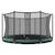 Trampoline d'exercice BERG Favorit InGround Rond noir - 420-430 cm - 6 ans et plus - 100 kg max VERT 1 - vertbaudet enfant 