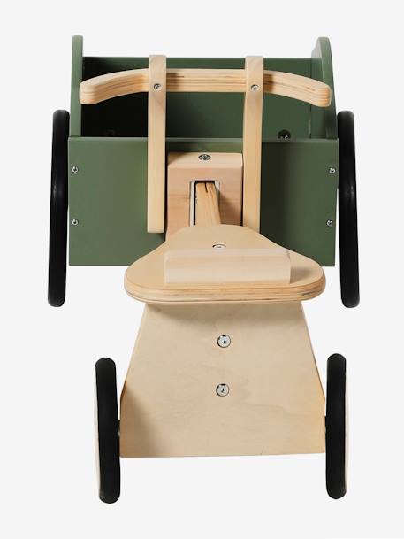 Porteur cargo en bois FSC® bois 4 - vertbaudet enfant 