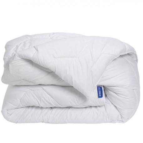 BLEU CALIN Couette Hôtel Très Chaude Gonflante 500g/m2 - Enveloppe 100% coton qualité percale - 200x200cm BLANC 2 - vertbaudet enfant 