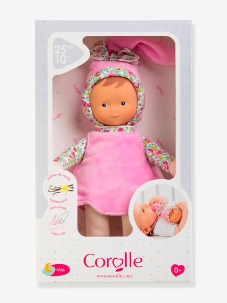 Doudou bébé Miss rose jardin en fleurs - COROLLE rose 3 - vertbaudet enfant 