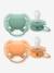 Lot de 2 sucettes ultra soft 1er âge Philips AVENT Vert d'eau + rose orangé 1 - vertbaudet enfant 