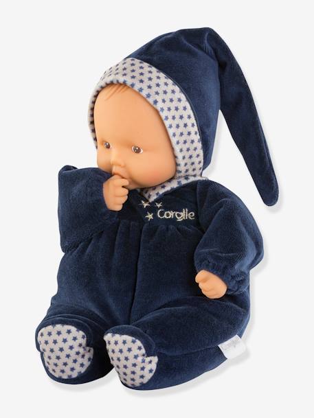 Doudou Babipouce Marine rêves d'étoiles - COROLLE marine 2 - vertbaudet enfant 