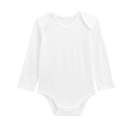 Lot de 3 bodies bébé manches longues GRIS 3 - vertbaudet enfant 