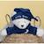 Gipsy Toys - Ours Baby bear douceur bleu marine - 24 cm BLEU 2 - vertbaudet enfant 