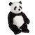 Gipsy Toys - Panda - 40 cm - Noir & Blanc NOIR 1 - vertbaudet enfant 
