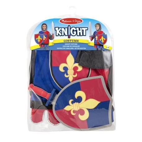 Déguisement de Chevalier - MELISSA & DOUG - Costume de Chevalier - Bleu - Pour Enfant de 3 ans et plus BLEU 3 - vertbaudet enfant 