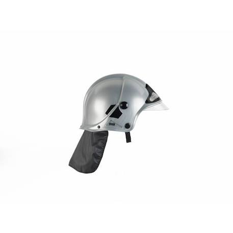 Casque de pompier gris avec visière escamotable et protège nuque - KLEIN - 8902 GRIS 3 - vertbaudet enfant 