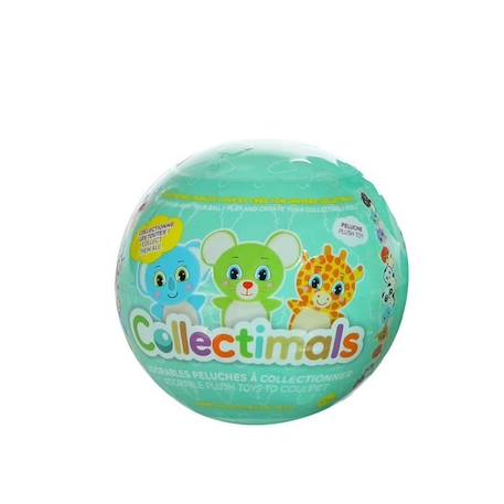 Gipsy Toys -Collectimals  Peluche Surprise - 10 cm VERT 1 - vertbaudet enfant 