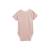 Lot de 2 bodies bébé manches courtes ouverture croisée Petit Safari ROSE 3 - vertbaudet enfant 