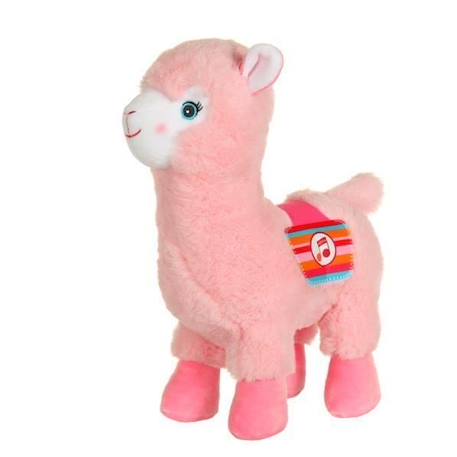 Gipsy Toys  -  Lamadoo sonore rose - 30 cm ROSE 1 - vertbaudet enfant 