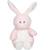 Gipsy Toys - Toodoux Lapin - 15 cm - Rose & Blanc ROSE 1 - vertbaudet enfant 