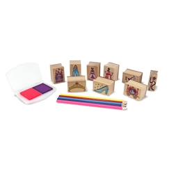 Jouet-MELISSA & DOUG Jeu De Timbres Princesse