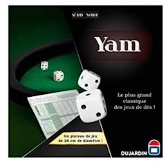 -SERIE NOIRE YAM 420 - Jeu de dés - DUJARDIN - Lancez les dés et remplissez votre feuille de marque dans ce grand classique !