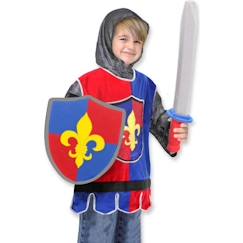 Jouet-Déguisement de Chevalier - MELISSA & DOUG - Costume de Chevalier - Bleu - Pour Enfant de 3 ans et plus