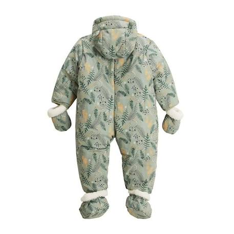 Combi pilote avec moufles et pieds amovibles Noah VERT 2 - vertbaudet enfant 