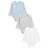 Lot de 3 bodies bébé manches longues GRIS 1 - vertbaudet enfant 