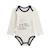 Lot de 2 bodies bébé manches longues Bisou Magique BLANC 2 - vertbaudet enfant 