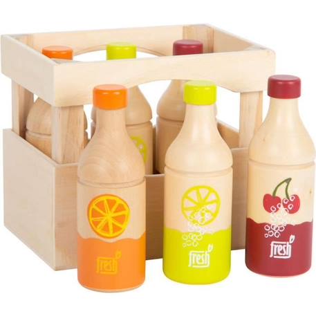 Boîte à boissons en bois frais ORANGE 1 - vertbaudet enfant 