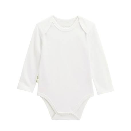 Lot de 3 bodies bébé manches longues BLANC 2 - vertbaudet enfant 