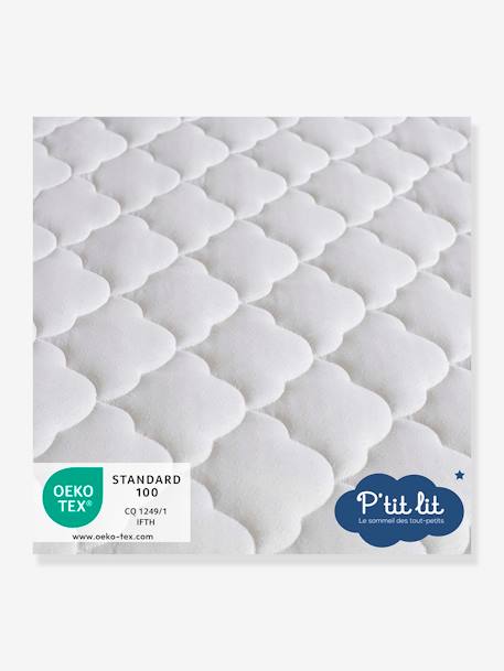 Matelas bébé Climatisé anti-acariens déhoussable blanc 5 - vertbaudet enfant 