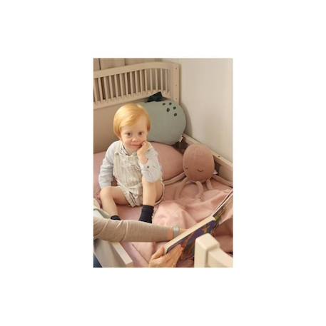 Drap-housse en coton  70x140 ROSE 2 - vertbaudet enfant 