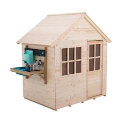 Jouet-Maisonnette Refuge + Cuisine Exterieure Tp Toys 147 X 90 X 146 Cm