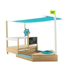 Jouet-Jeux de plein air-Jeux de jardin-Bac A Sable Bateau Pirate Ahoy Tp Toys 180 X 92 X 118 Cm