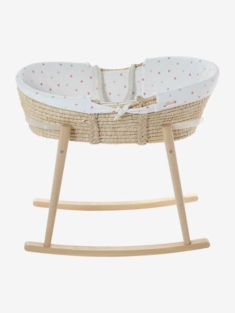 Housse pour couffin imprimé coeurs+marine 5 - vertbaudet enfant 