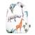 Bavoir en coton Safari - SEVIRA KIDS - Blanc - Dès la naissance BLANC 1 - vertbaudet enfant 