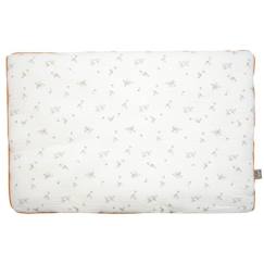 -Oreiller plat réversible en gaze de coton Melody - Blanc - 60 x 40 cm - SEVIRA KIDS - Campagne - Mixte