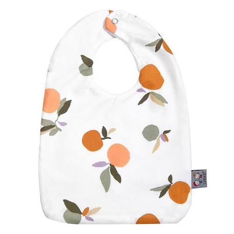 Bavoir en coton Clem - Blanc - Dès la naissance - Sevira Kids BLANC 1 - vertbaudet enfant 