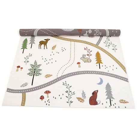 Tapis Enfant Little Forest par Nattiot - Multicolore - 123 x 180 cm MULTICOLORE 4 - vertbaudet enfant 