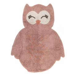 Jouet-Premier âge-Tapis Coton Hibou Little Pepa par Nattiot - Multicolore - 90 x 115 cm